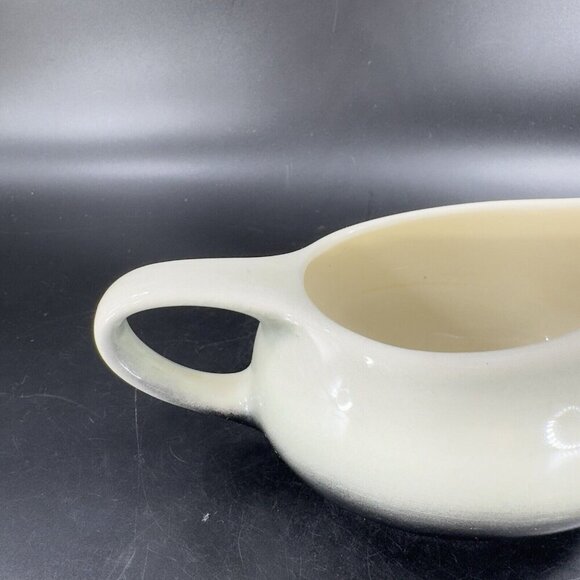 Crown Potteries Co Evansville Indian Pottery Gravy Boat Bowl USA Hand Made VTG - Picture 8 of 10
